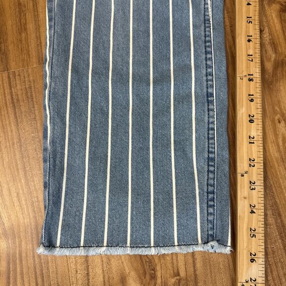 Buffalo David Bitton Blue & White Striped “Richie” Jeans, Mid-Rise,‎ Size 32 NEW - Picture 5 of 9
